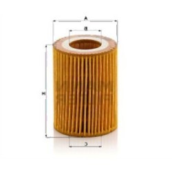 Filtro de aceite BMW N13 11427611969 MANN