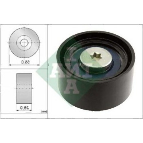BMW N47 N57 Bola loca 11287800562 INA