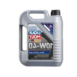LIQUI MOLY 10W40 Aceite de motor parcialmente sintético MoS2 LEICHTLAUF 5 litros 2184 LIQUIMOLY