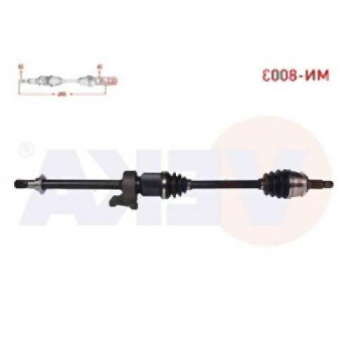 Mini R50 Engranaje Automático Eje Delantero Derecho 31607574868 VEKA