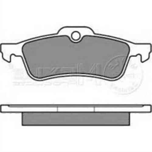 Pastillas de freno traseras Mini R50 R52 R53 34216762871 MEYLE