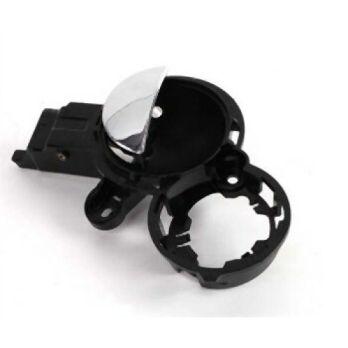 Mini R50 R52 R53 Manija de apertura de puerta interior cromada iluminada izquierda 51217133517