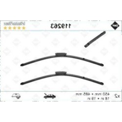 Mini R50 R52 R53 R55 R56 R57 R58 R59 después de 04 2012 Kit de limpiaparabrisas plano 61610039343 SWF