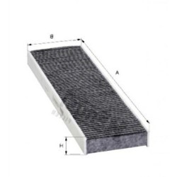 Mini R50 R55 R56 R57 R58 R59 R60 R61 Filtro de aire acondicionado con carbón 64319127516 HENGST