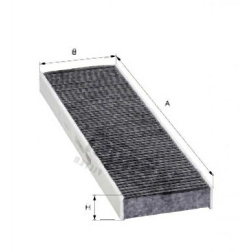 Mini R50 R55 R56 R57 R58 R59 R60 R61 Filtro de aire acondicionado con carbón 64319127516 HENGST