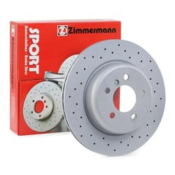 BMW F10 F11 Juego de discos de freno trasero tipo deportivo 34216775287 ZIMMERMANN