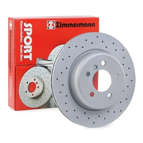 BMW F10 F11 Juego de discos de freno trasero tipo deportivo 34216775287 ZIMMERMANN