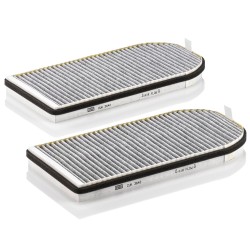 Filtro de aire acondicionado BMW con carbono E38 Cuk36422 64319070072