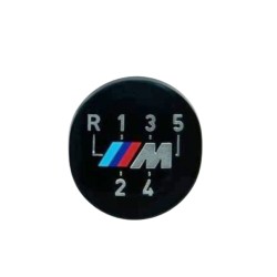 BMW E30 E32 E34 E36 E38 Pomo De Cambio Emblema M Technic 25111221613
