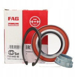 Bmw Serie 1 E87 Caja Rueda Trasera Cojinete Eje Bola Fag