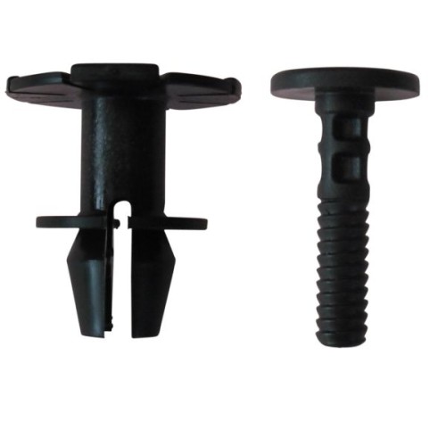 Clip Y Tornillo Para Faldón Lateral De Chasis Bmw Serie 3 E90