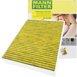 Bmw Serie 1 F20 Caja Filtro Antipolen Carbono Antibacteriano Mann