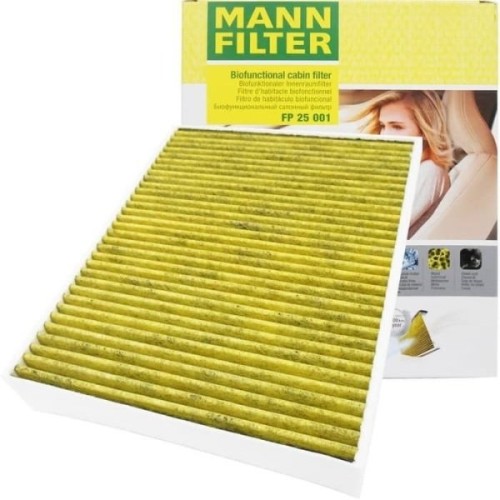 Bmw Serie 1 F20 Caja Filtro Antipolen Carbono Antibacteriano Mann