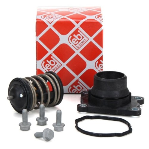 Bmw E90 Case 318d N47 Conjunto Termostato Y Tapa Motor Febi
