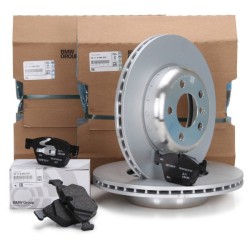 Bmw Serie 5 F10 Chasis 520d Juego De Discos Y Pastillas De Freno Delantero Oem
