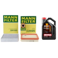Bmw F20 120i Kit Filtros Mantenimiento Periódico Motul Oil