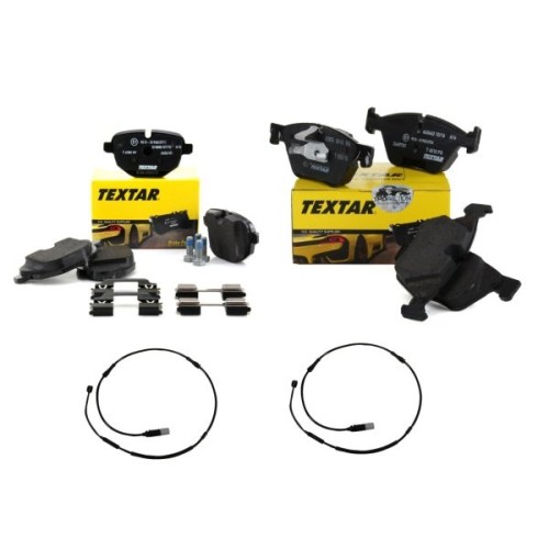 Bmw F10 Chasis 520d Juego De Pastillas De Freno Delanteras Y Traseras Textar