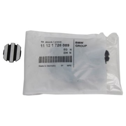 Bmw Serie 5 E39 Chasis Motor Cubierta Superior Cebra Oem 11121726089
