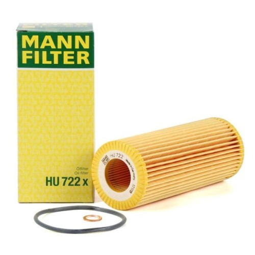 Bmw Serie 5 E60 Case 520d Filtro De Aceite Mann