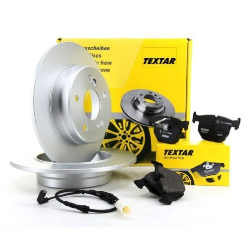 Bmw Serie 3 E90 Case 316i Juego De Discos Y Pastillas De Freno Trasero Textar