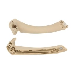 Color beige de la manija y de la cubierta de la puerta delantera derecha del chasis del Bmw E90