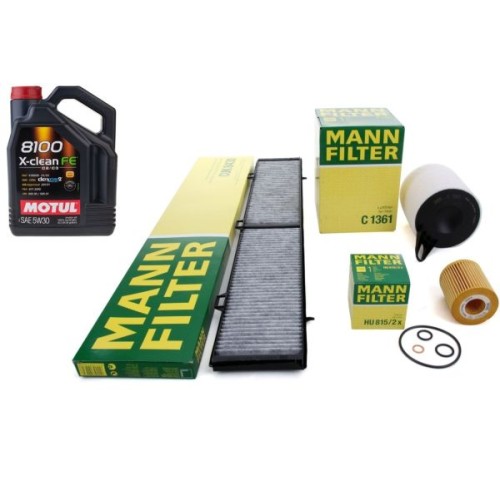 Bmw E87 Case 120i Kit Filtros Mantenimiento Periódico Motul 5W30