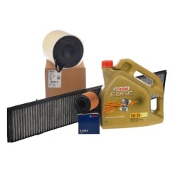 Bmw E87 Case 120i Kit Filtros Mantenimiento Periódico h Aceite Castrol 5W30