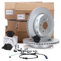 Bmw Serie 5 G30 520d Kit Disco Y Pastillas De Freno Trasero Oem