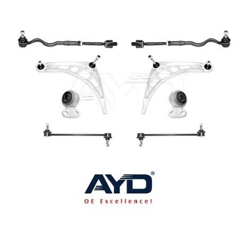 Bmw Serie 3 E46 Juego Brazo Control Inferior Delantero Caja Ayd