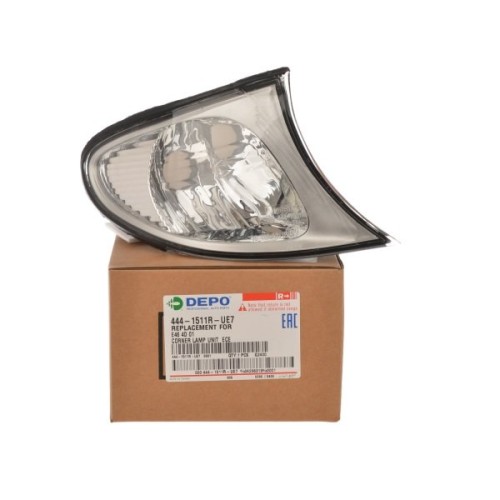 Bmw E46 Chasis 2002-2005 Derecha Tanque Luz De Señal Gris Titanio