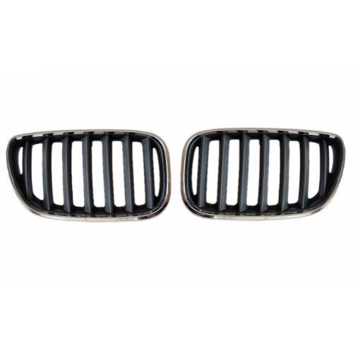 BMW Rejilla Plata Cromada Set Nuevo Modelo E53 X5 51137124815 520006101029 51137124818