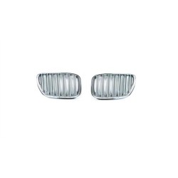 Parrilla BMW X5 LR Plata Cromada Set Modelo Antiguo E53 X5 51138250051 520006101026 51138402648