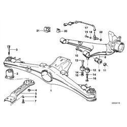 Bmw Swing Trasero Derecho E28 E34 1985-1996 33321132330 333211332330