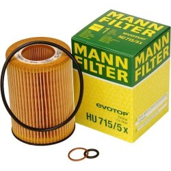 Filtro De Aceite Bmw E30 E34 E36 E46 1984-2001 Hu7154x 11421716192