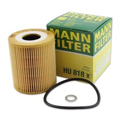 Filtro de aceite BMW E38 E39 E46 E53 X5 Hu818x 11422247392