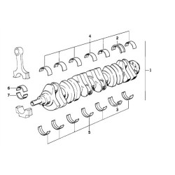 BMW Yatak Kol M47 M47n Std Takim E46 11247792535